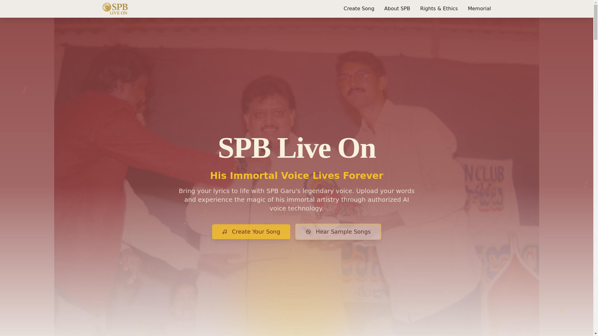 website screenshot of https://spblive.ai/