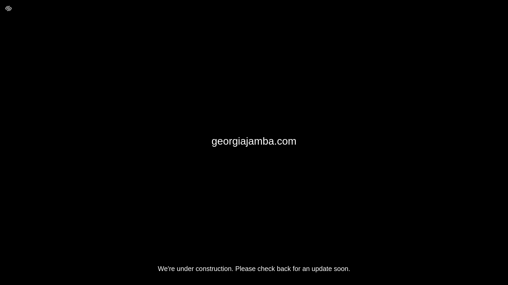 website screenshot of https://georgiajamba.com/