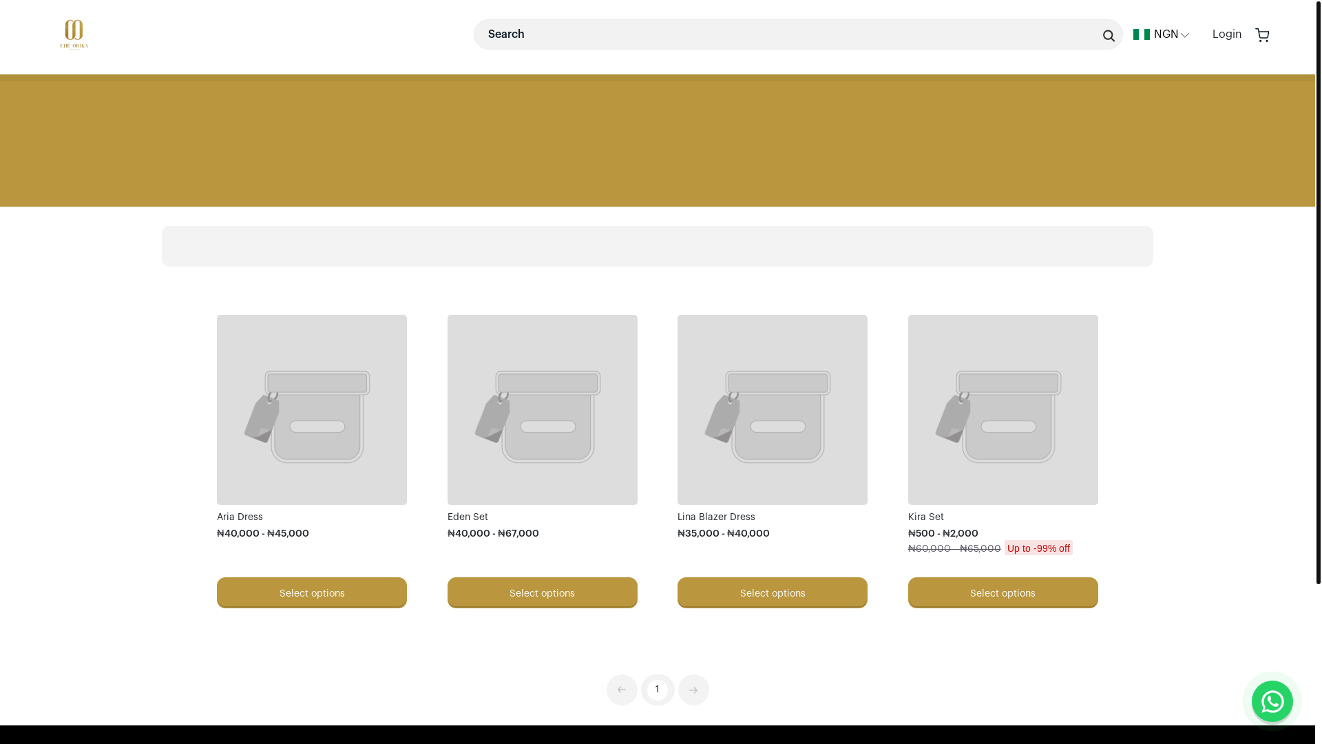 website screenshot of https://cheorika.com.ng/
