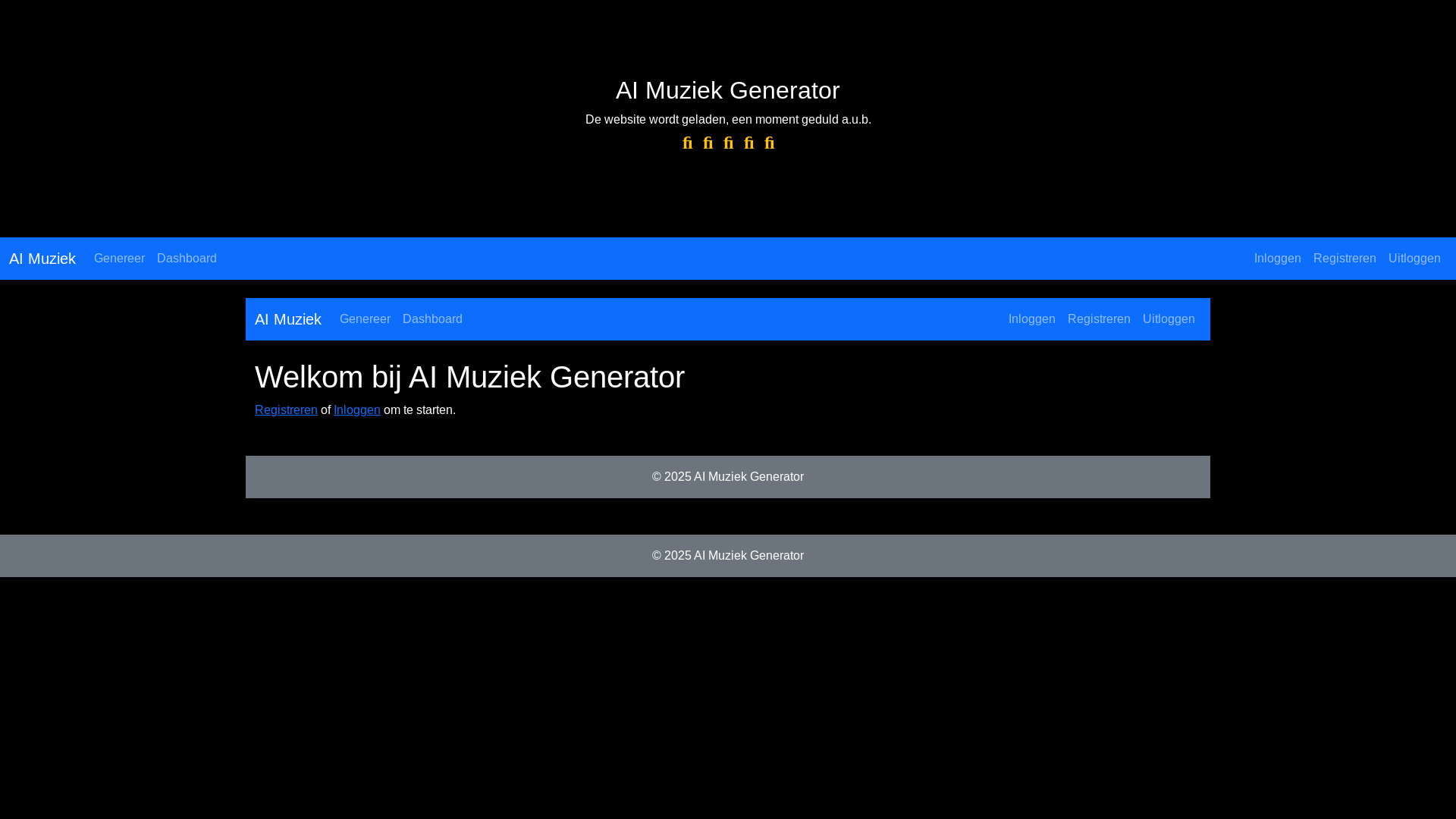 website screenshot of https://songtekstcreator.nl/