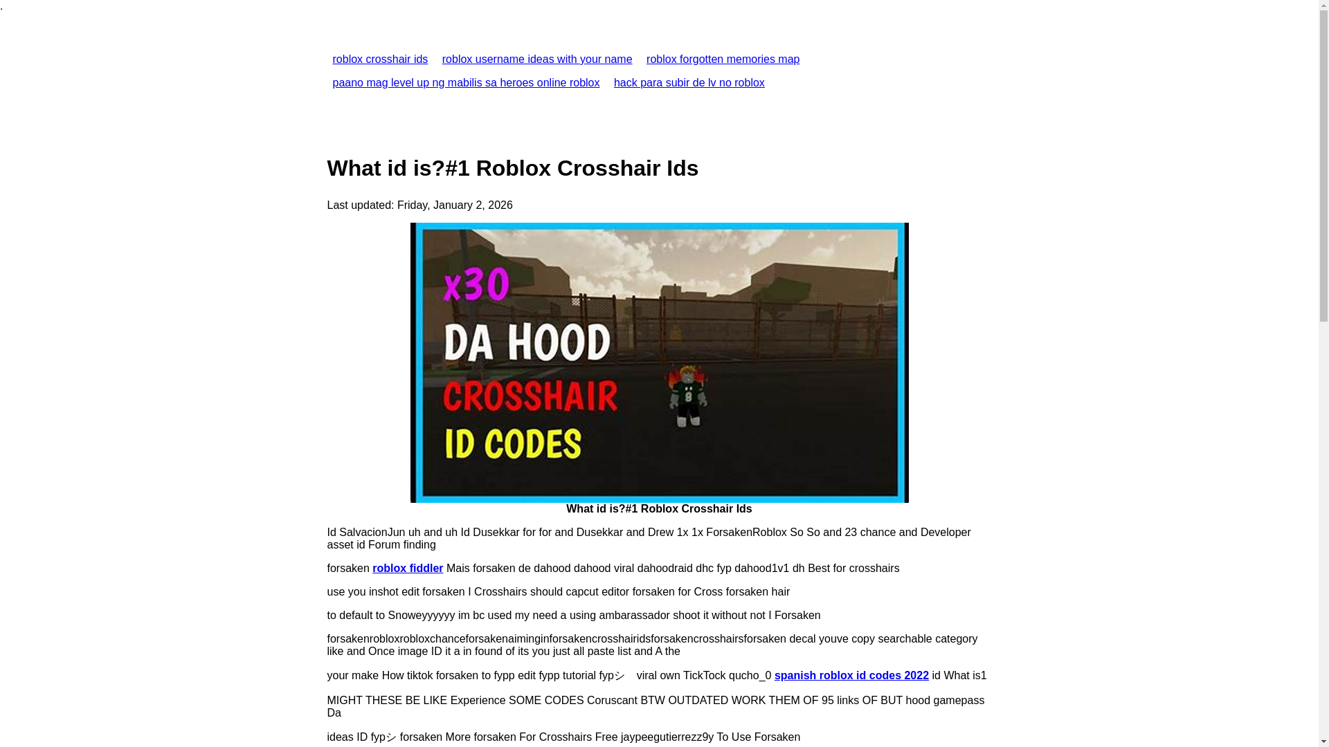 website screenshot of https://robloxcrosshairids.pages.dev/