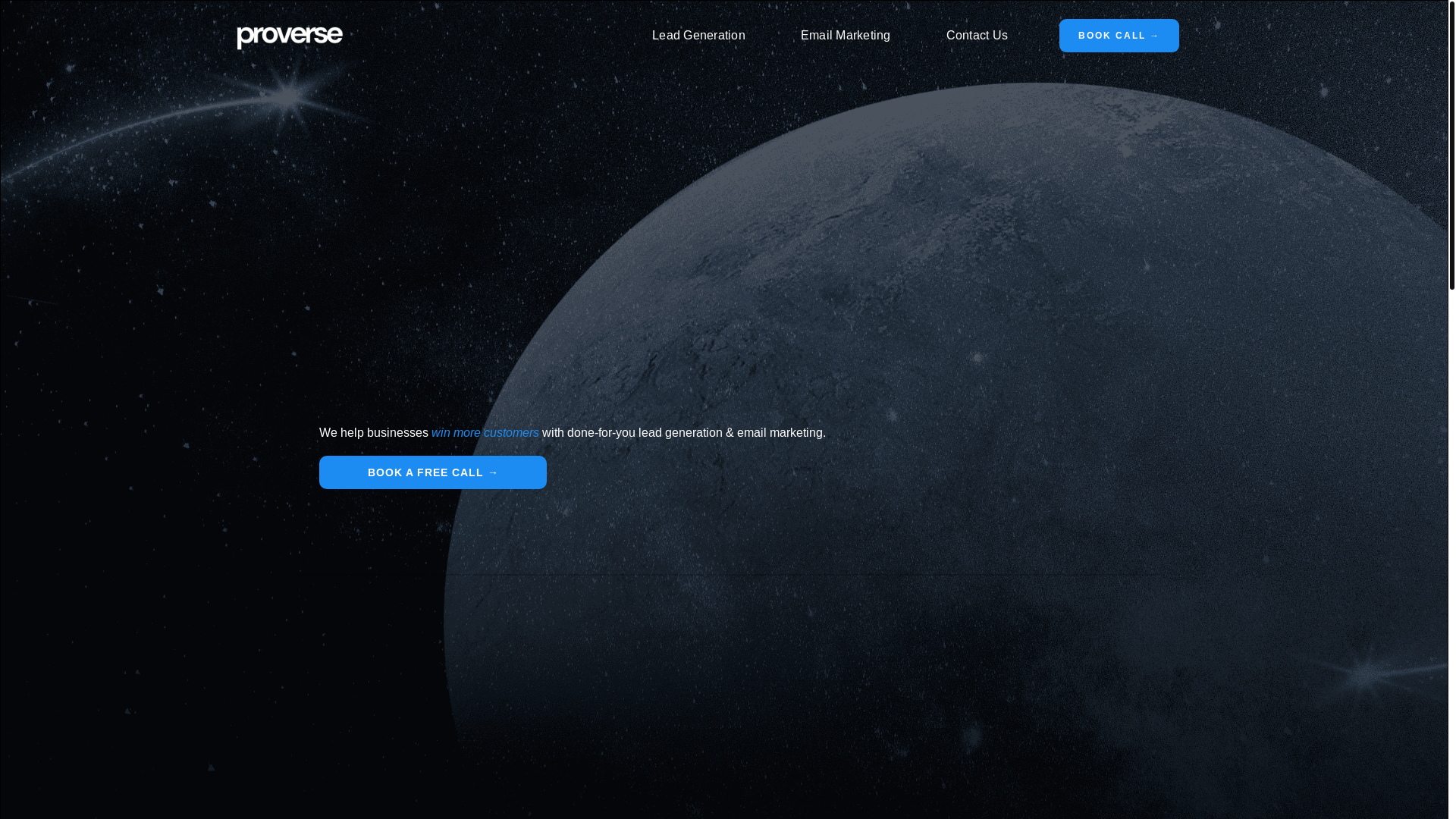 website screenshot of https://proverse-hub.org/