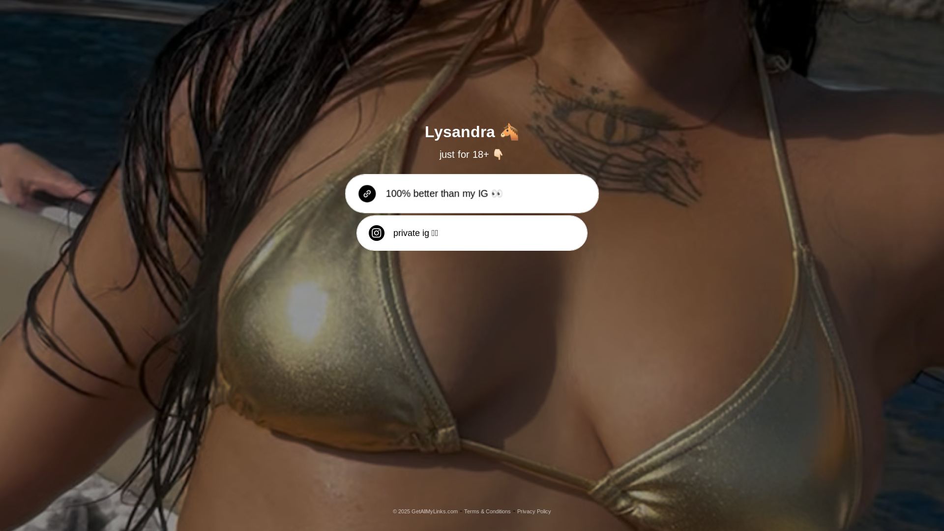 website screenshot of https://itslysandraa.com/