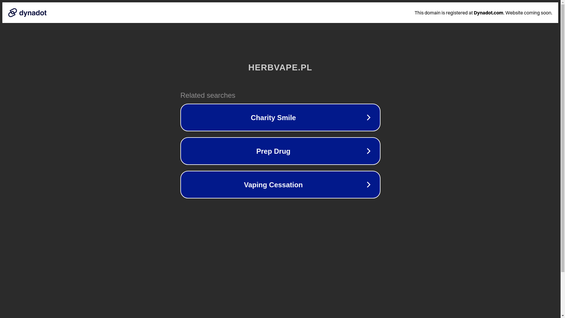 website screenshot of https://herbvape.pl/