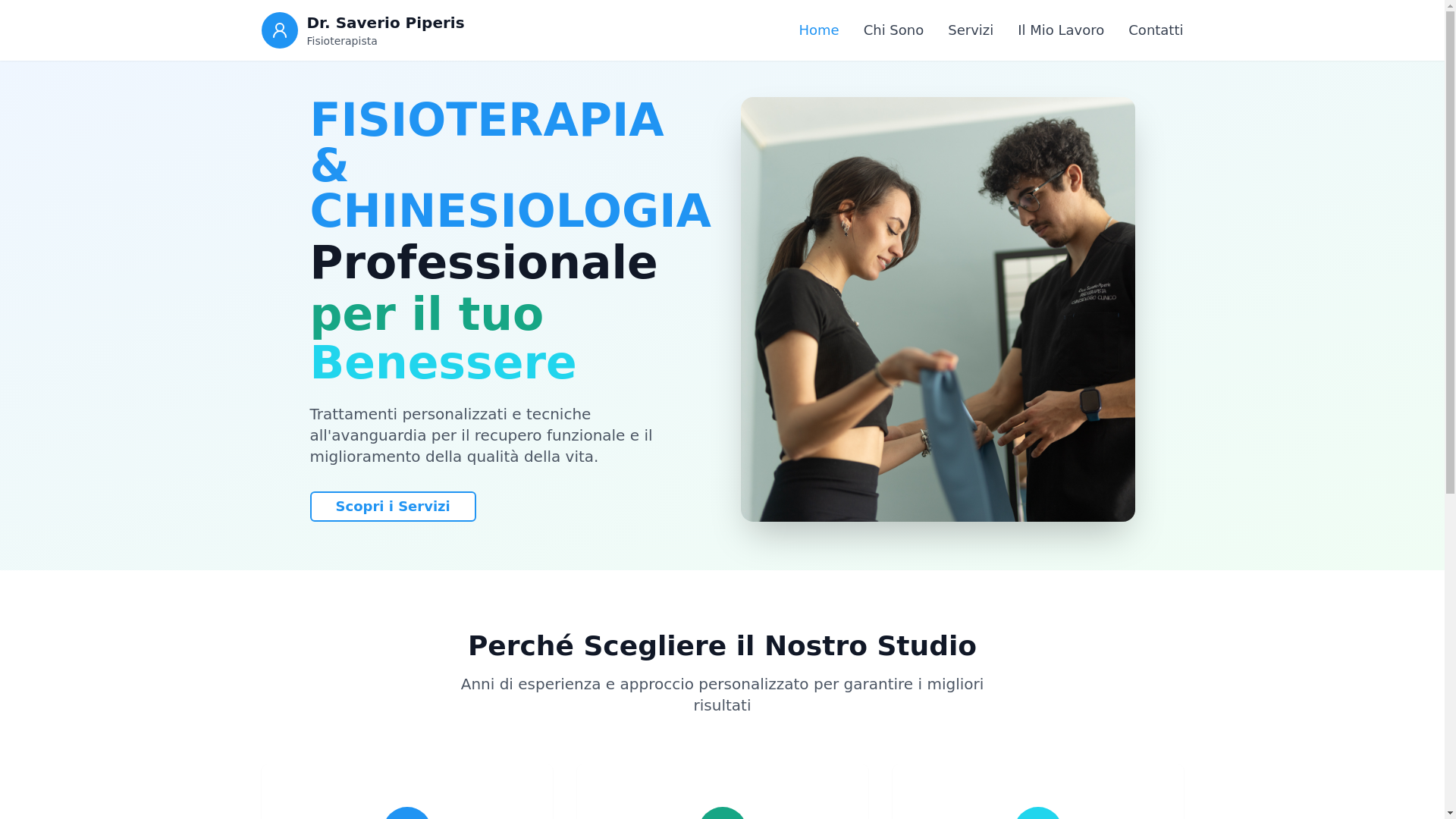 website screenshot of https://dott-saveriopiperis.it/