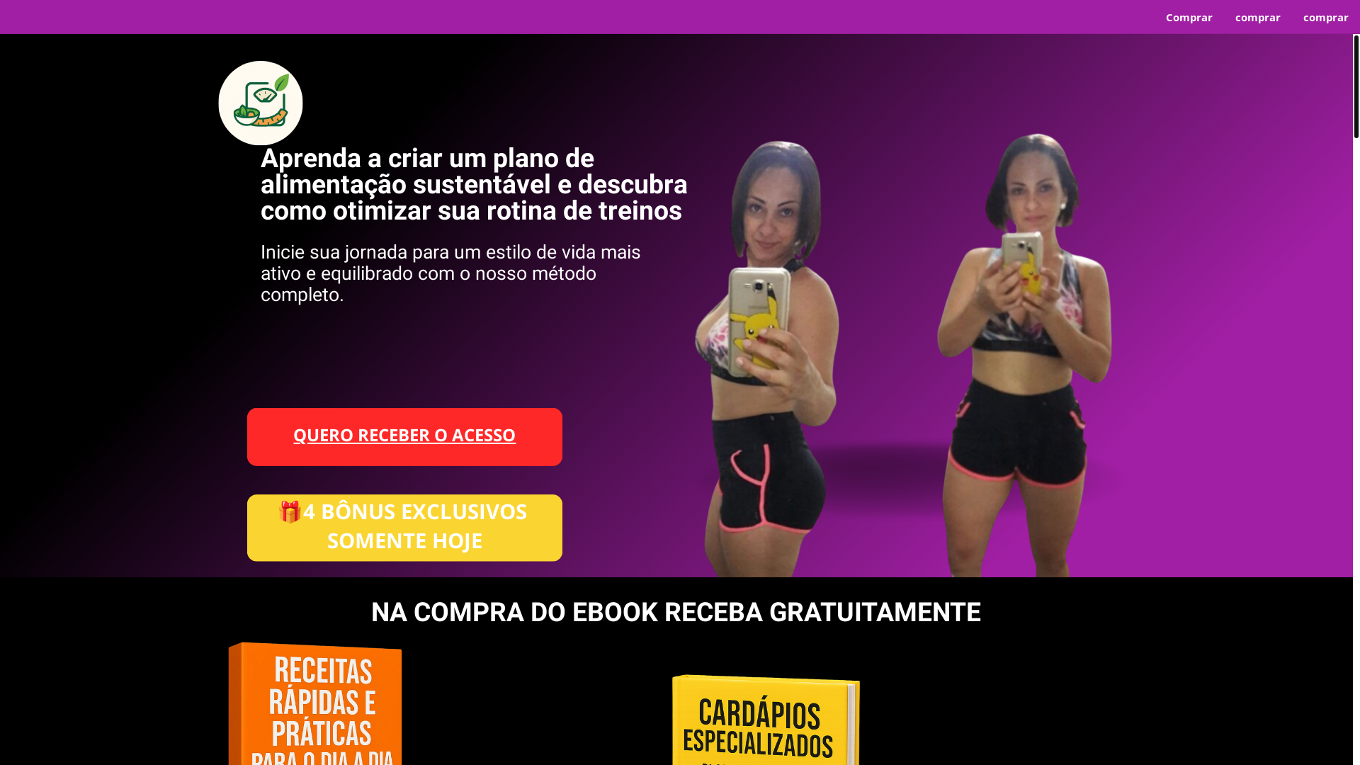 website screenshot of https://tuajornadafit.com/