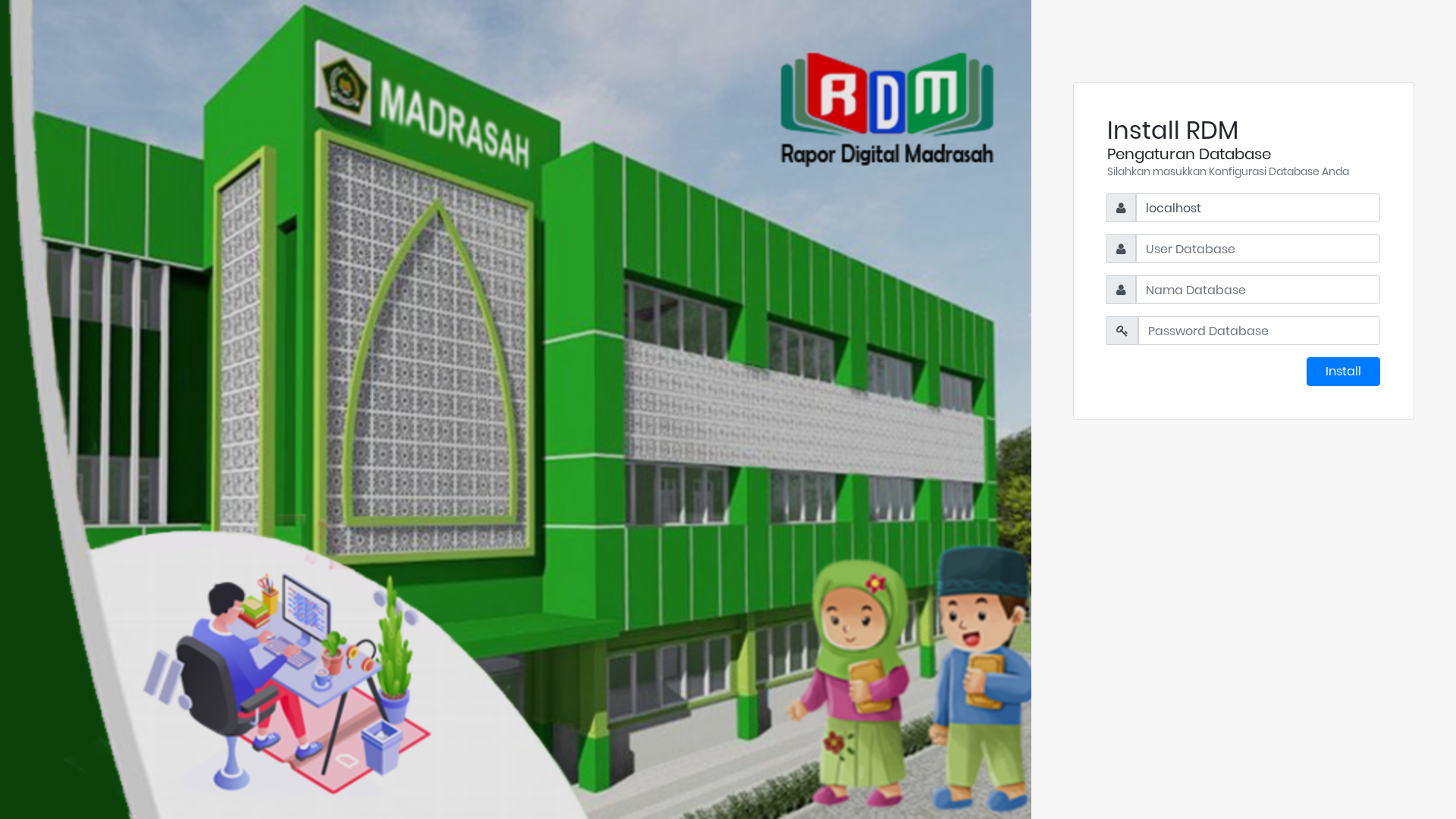 website screenshot of https://miannurbantul.my.id/