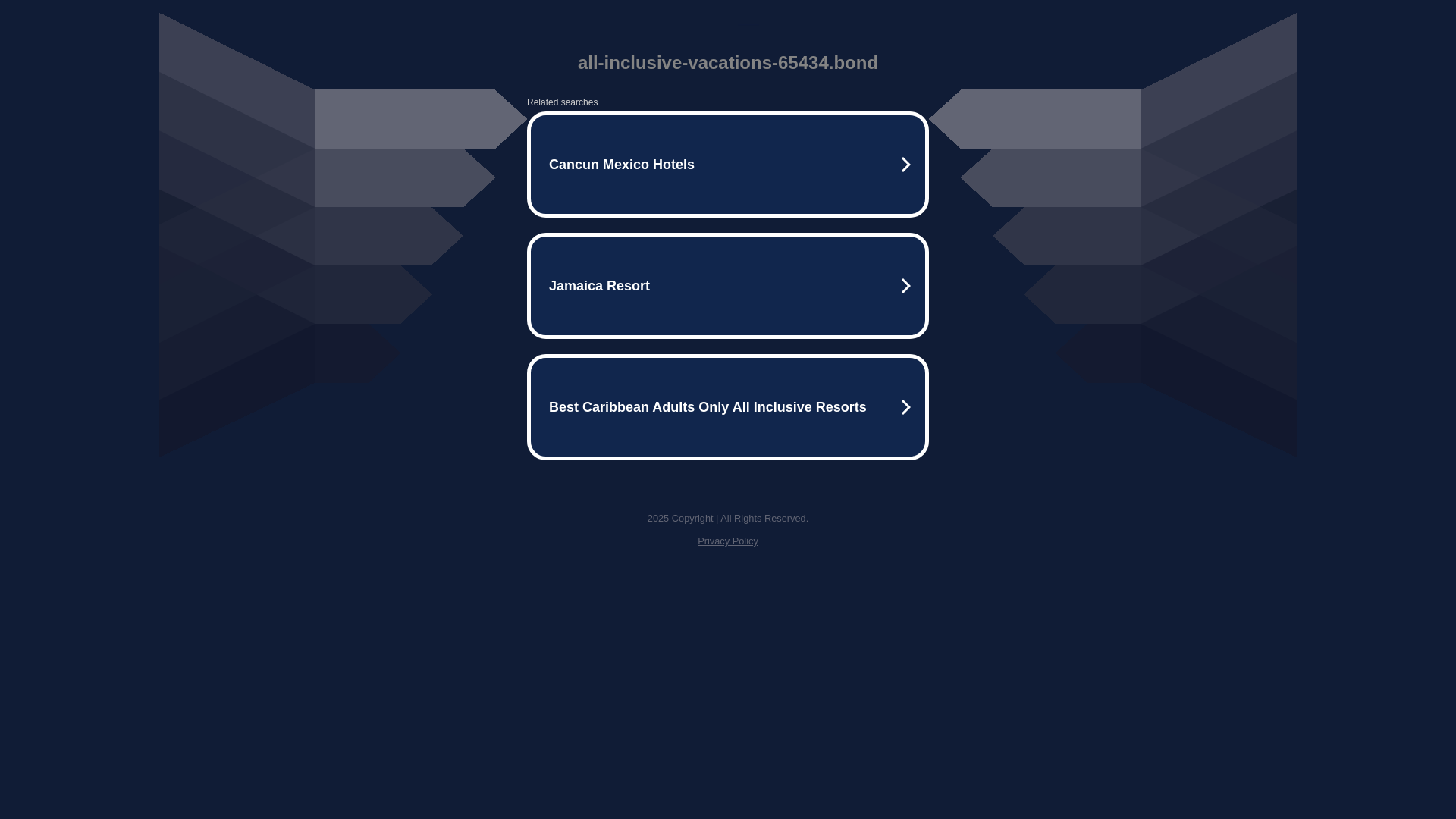 website screenshot of https://all-inclusive-vacations-65434.bond/