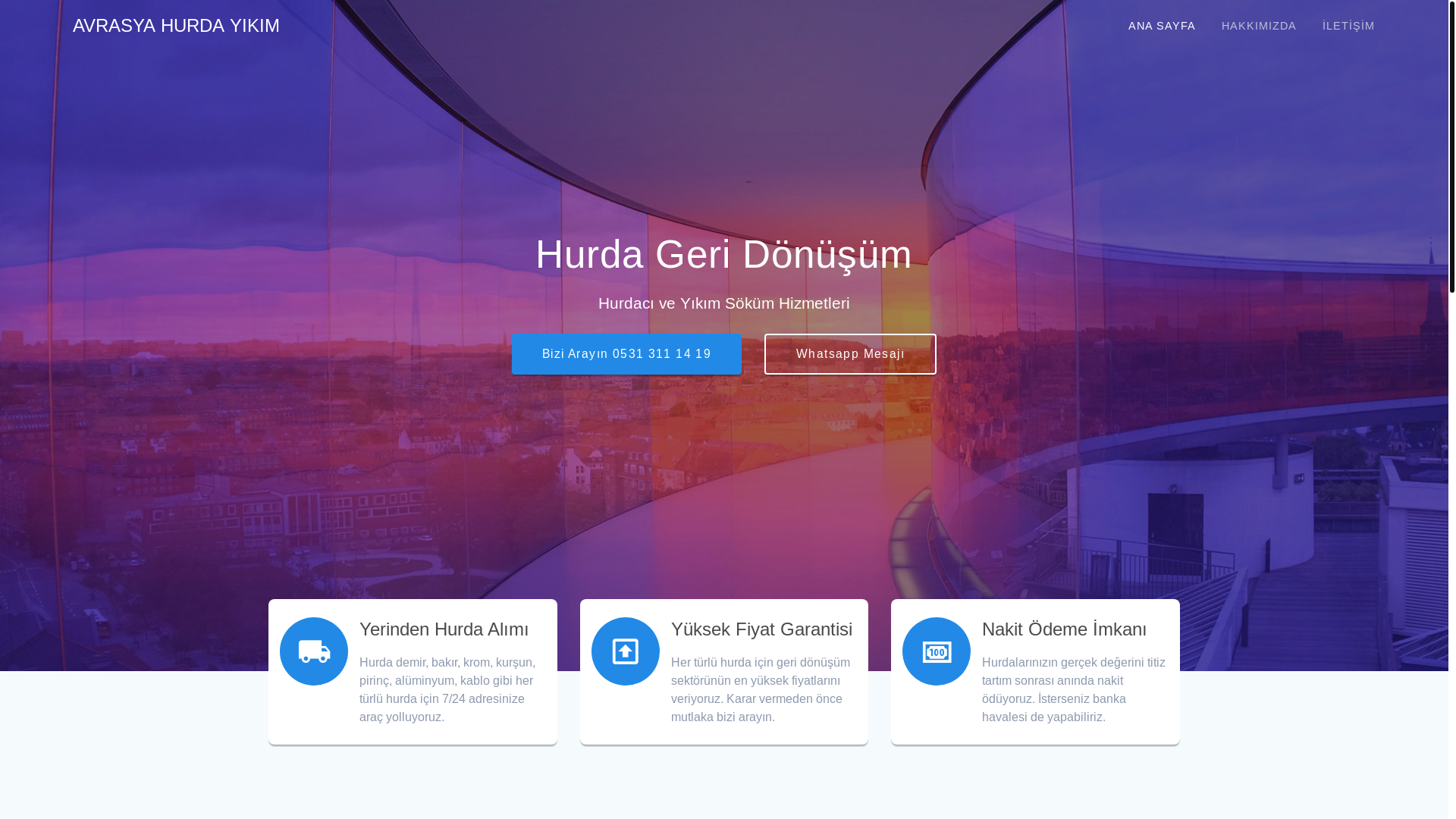 website screenshot of https://avrasyahurdayikim.com.tr/