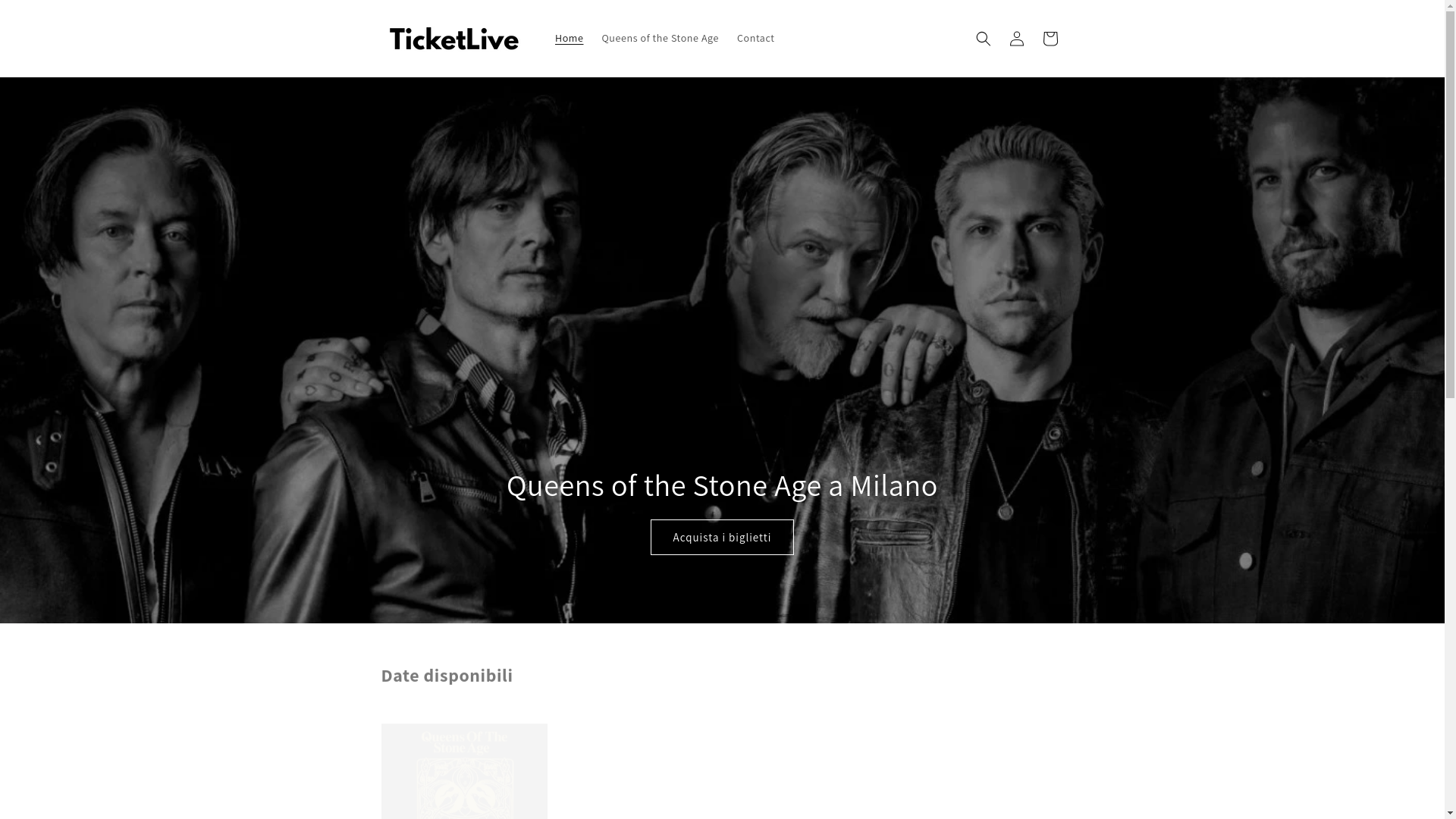 website screenshot of https://ticketlive-shop.com/