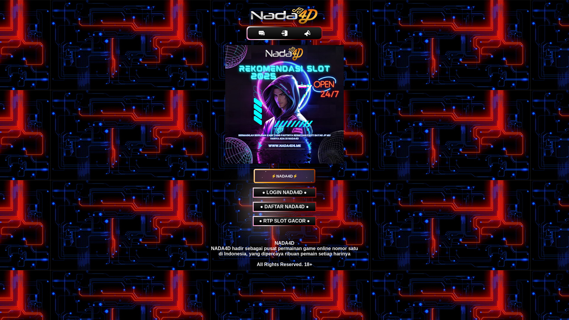 website screenshot of https://pejuangnada.pages.dev/