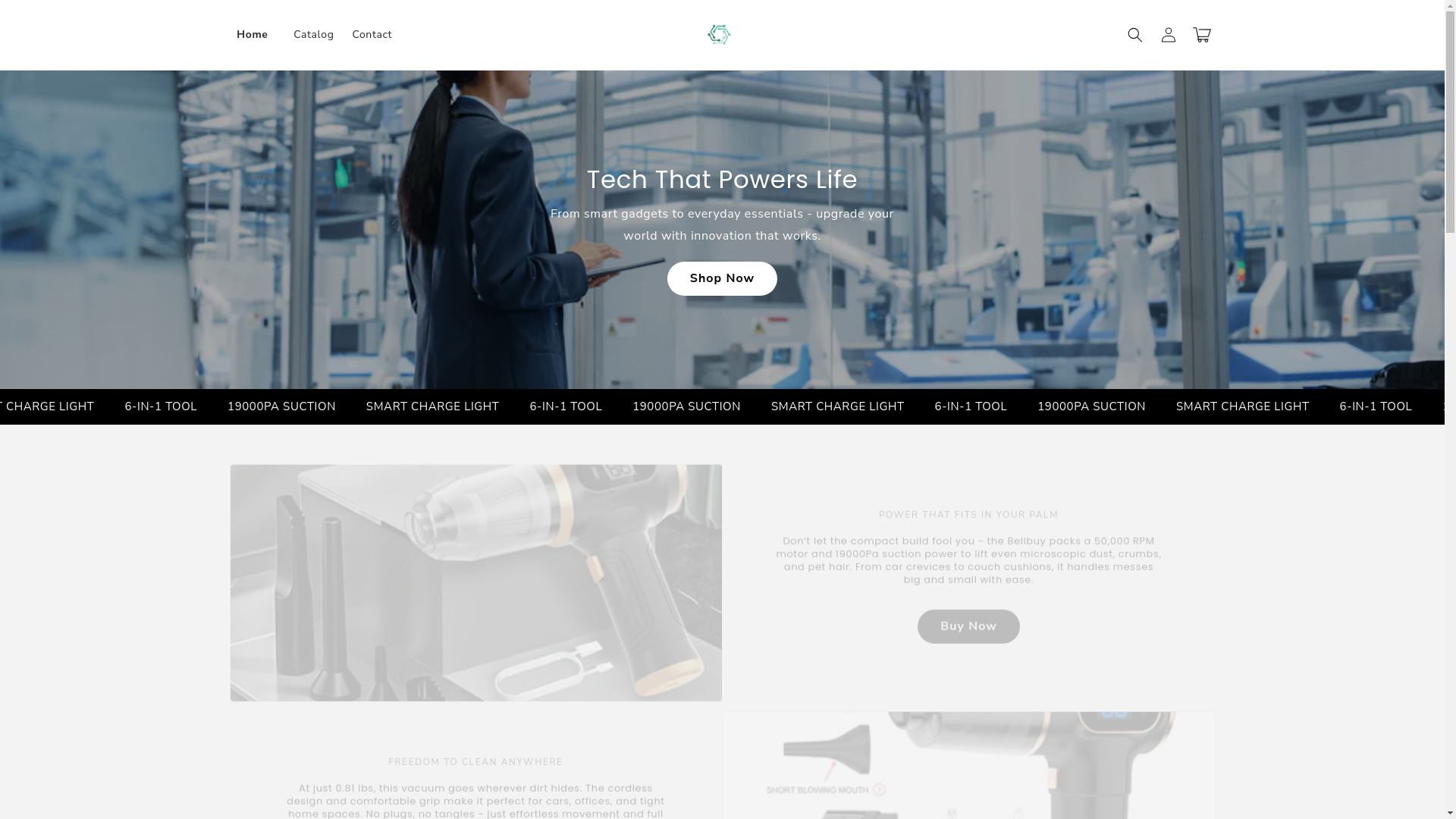 website screenshot of https://swiftsuction.com/