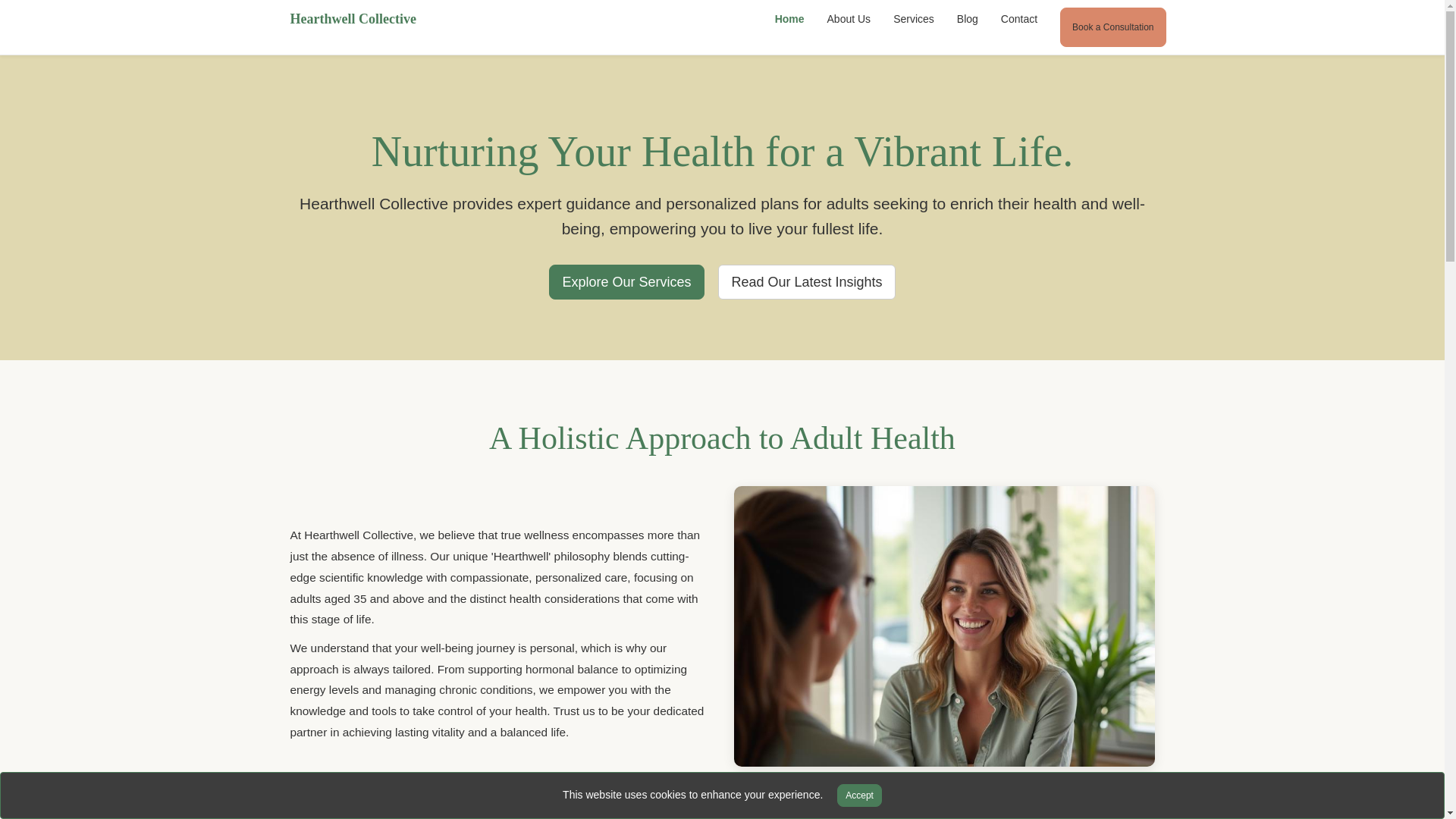 website screenshot of https://vitacoreb.info/