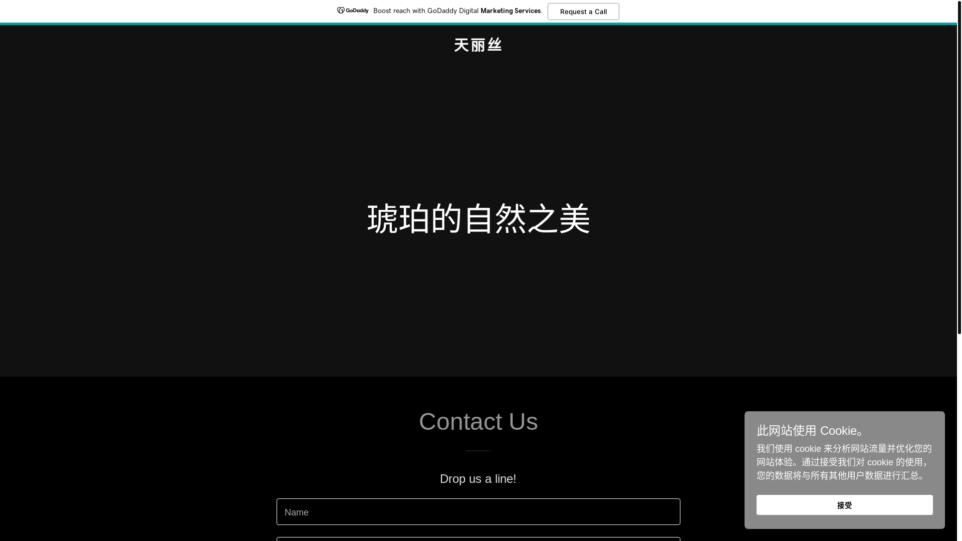 website screenshot of https://tianlisse.com/