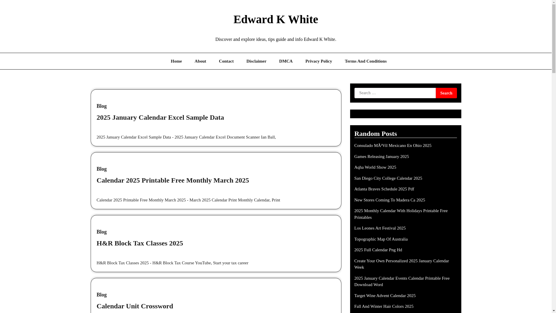 website screenshot of https://edwardkwhiter.pages.dev/