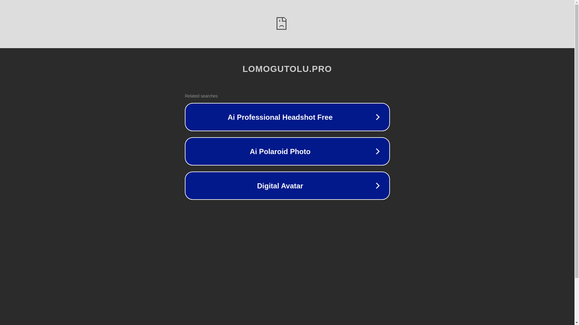 website screenshot of https://lomogutolu.pro/