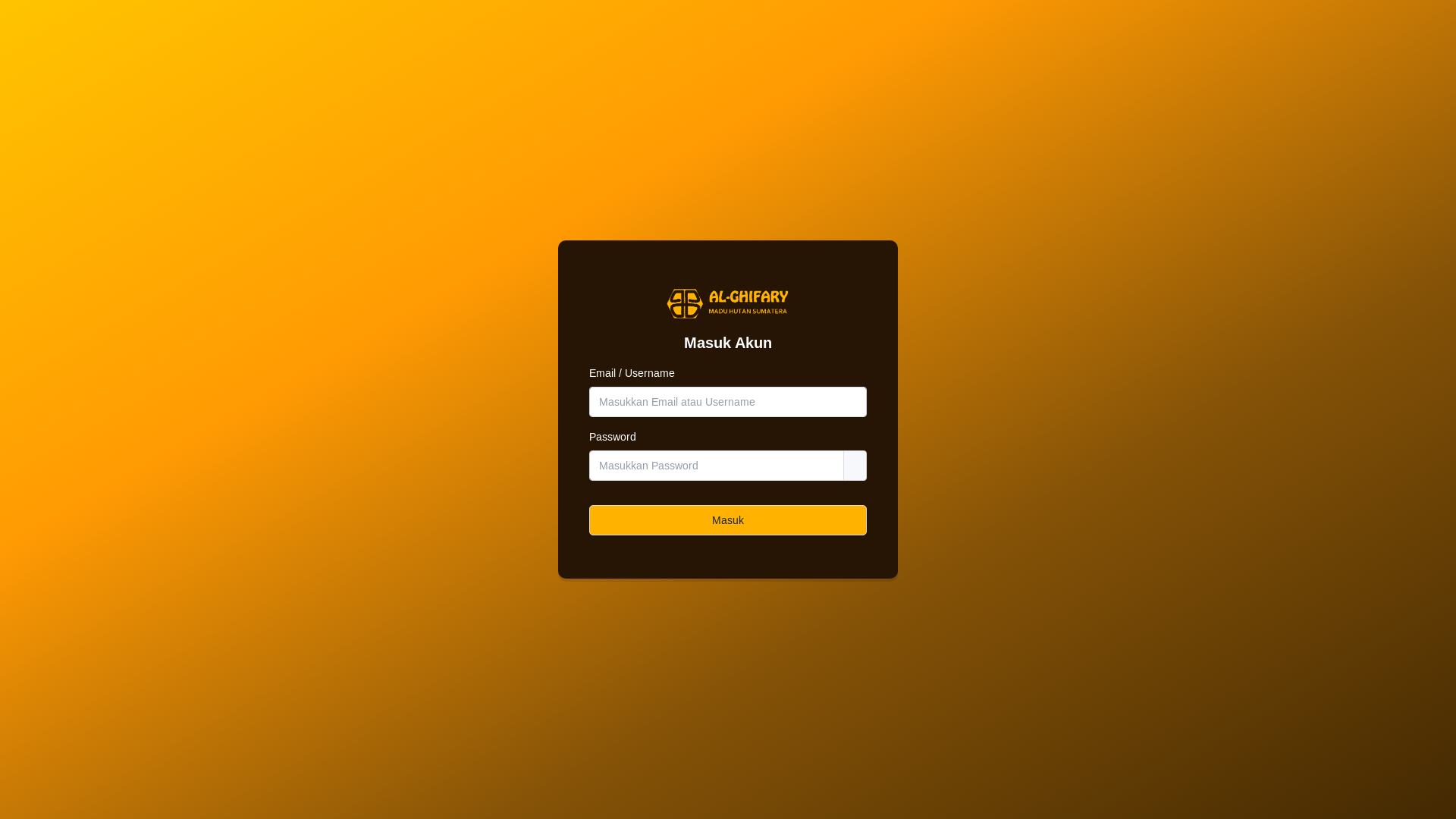 website screenshot of https://madualghifary.my.id/