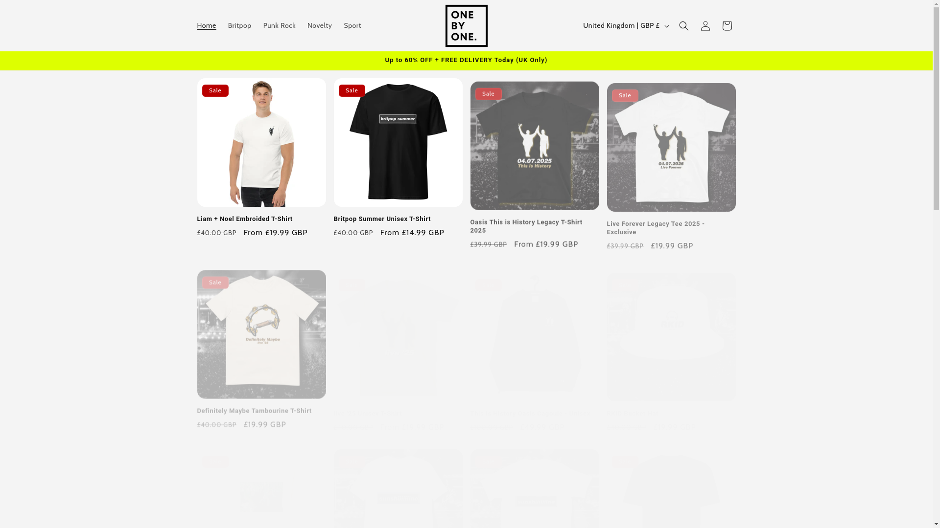 website screenshot of https://onebyonecollection.com/