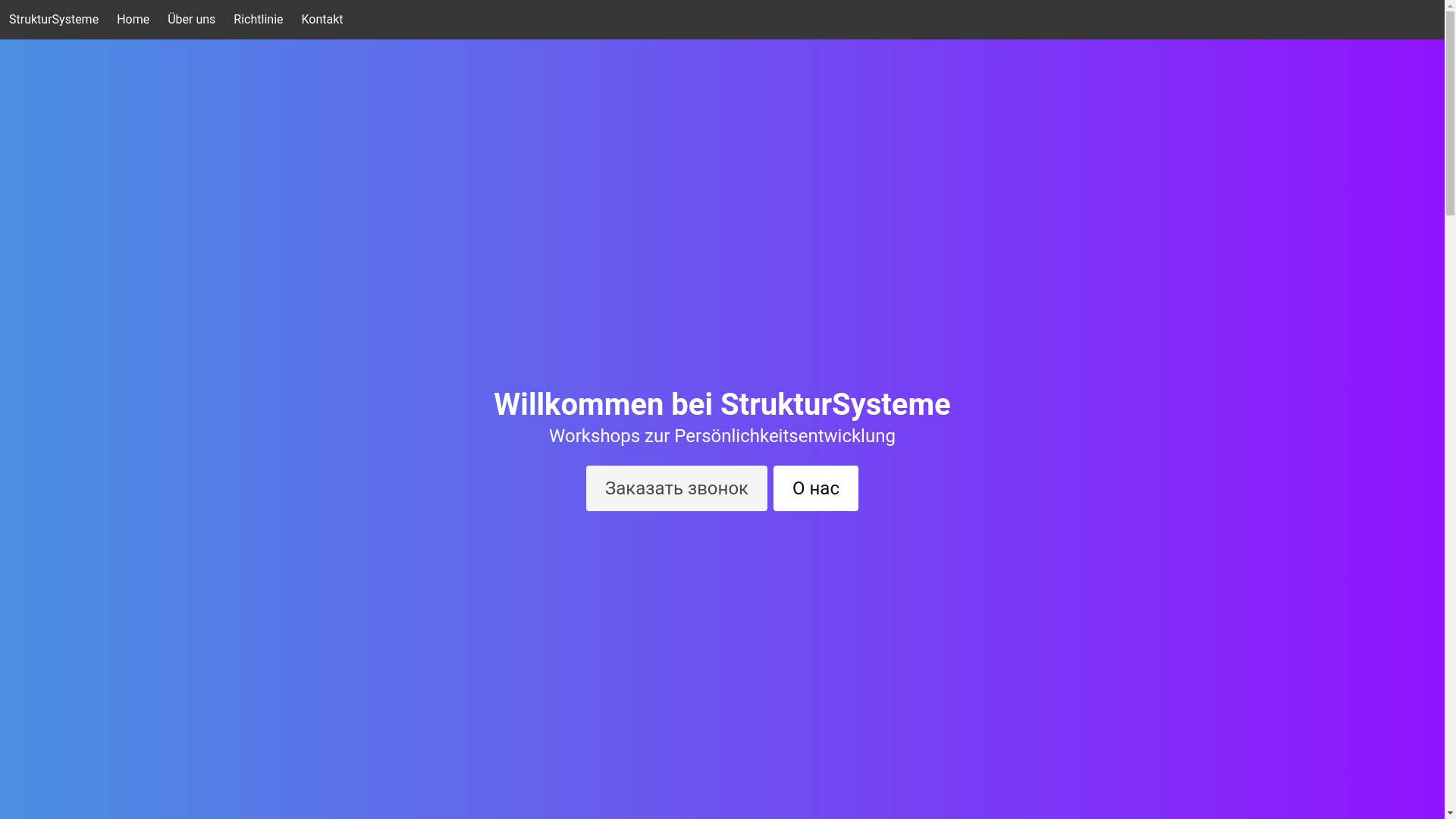 website screenshot of https://struktursysteme.com/