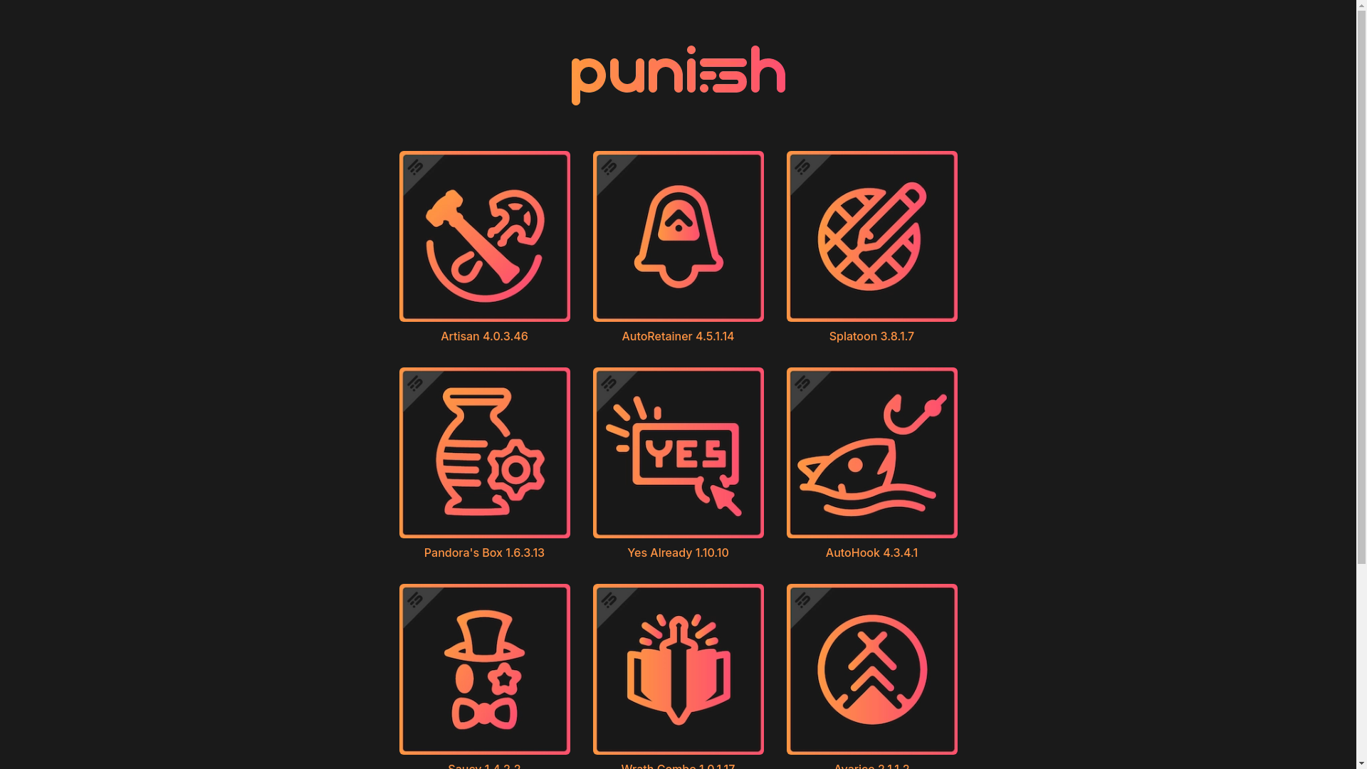 website screenshot of https://puni.sh