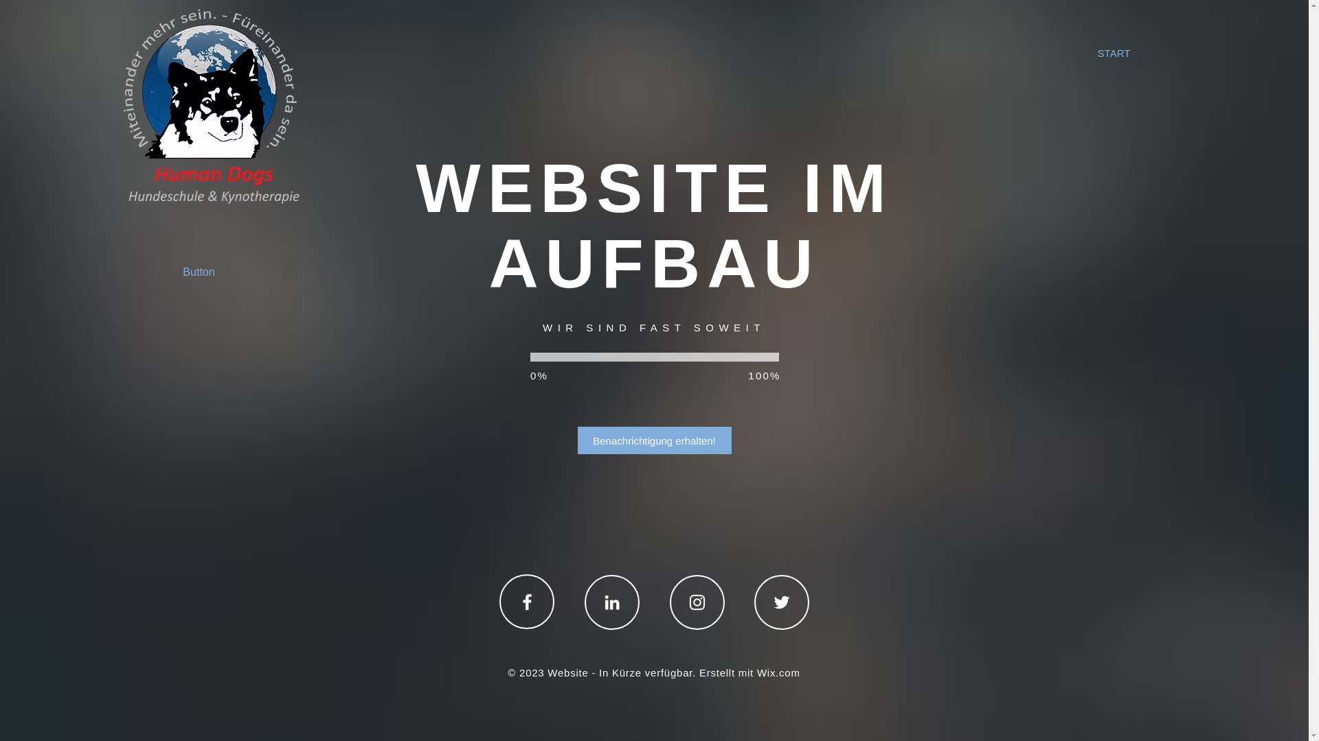 website screenshot of https://humandogs.de/