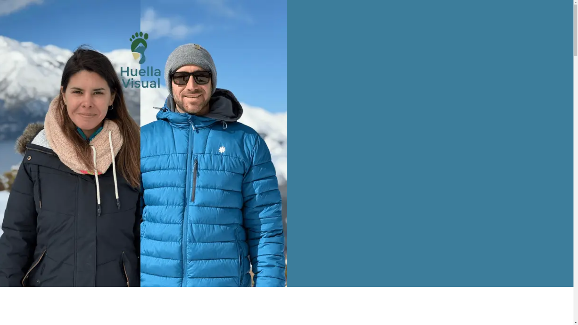 website screenshot of https://creativevisualhuella.com/