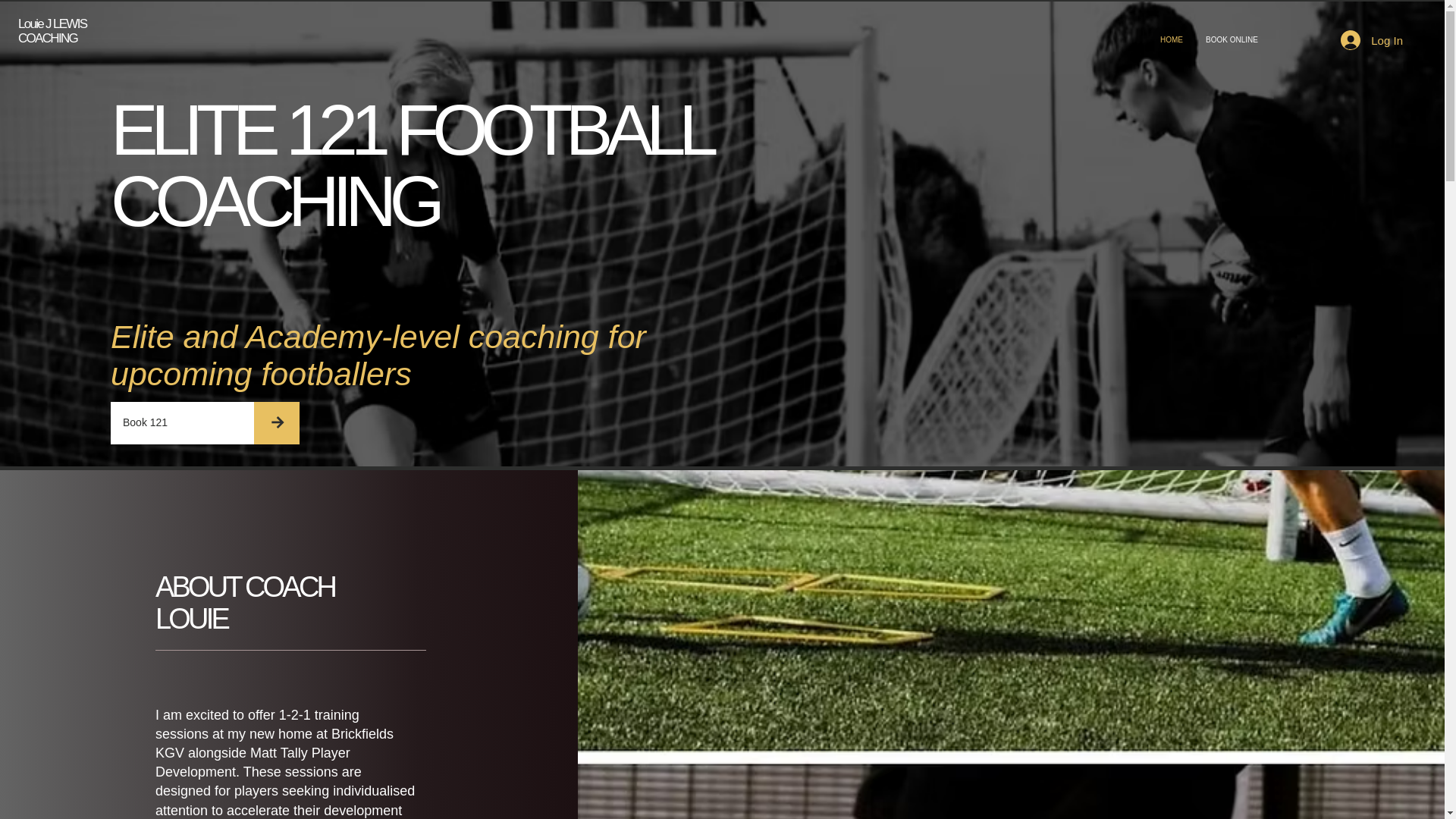 website screenshot of https://louiejlewiscoaching.co.uk/
