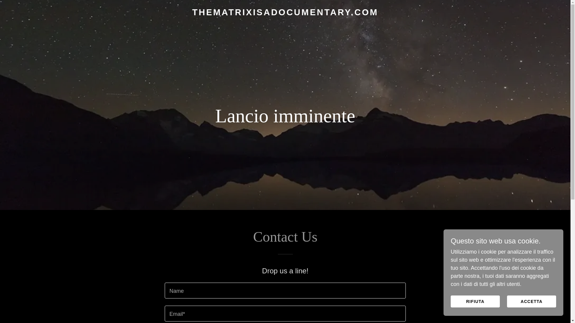 website screenshot of https://thematrixisadocumentary.com/