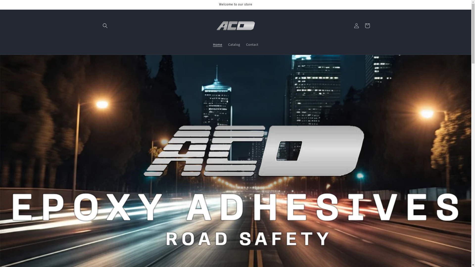 website screenshot of https://roadstudsepoxyadhesivesacd.co.za/