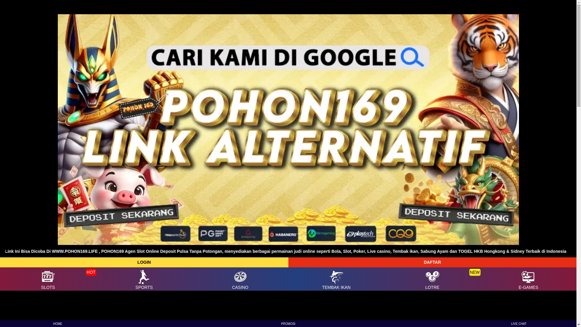website screenshot of https://pohon169-terbaik.pages.dev/