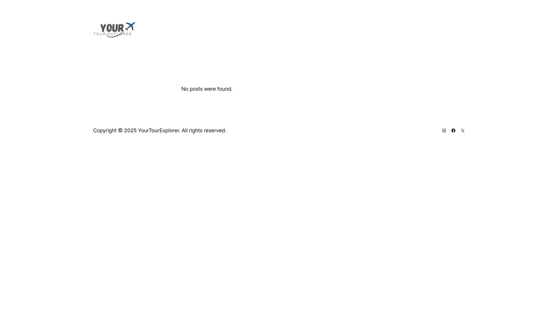 website screenshot of https://yourtourexplorer.com/
