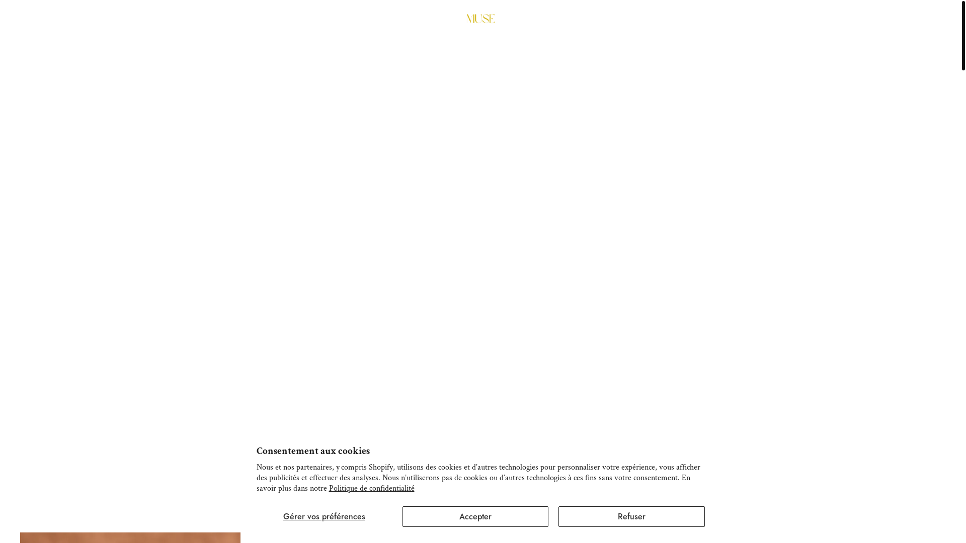 website screenshot of https://museparis.co/