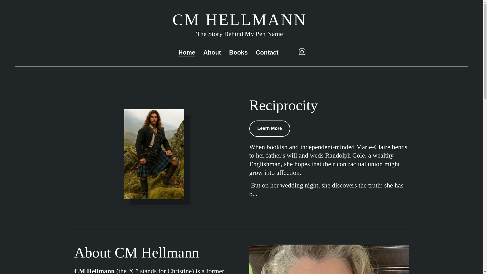 website screenshot of https://cmhellmann.com/