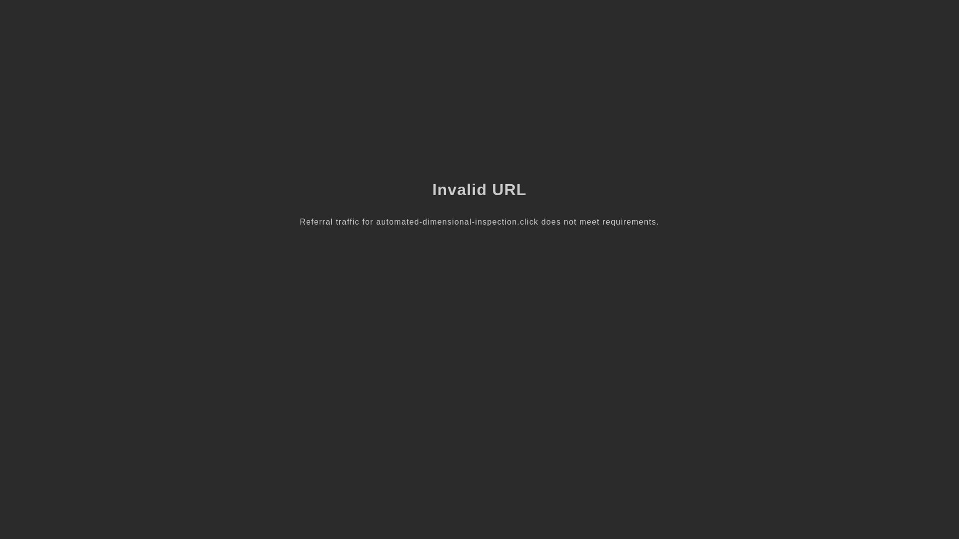 website screenshot of https://automated-dimensional-inspection.click/