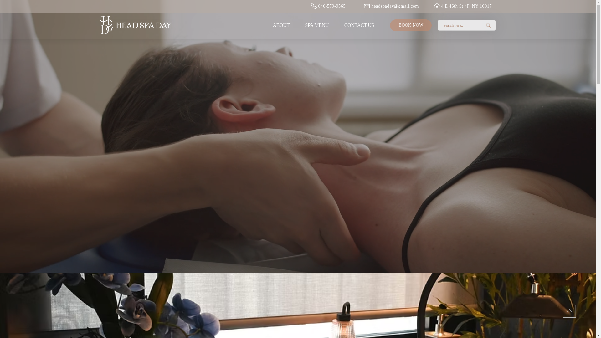 website screenshot of https://koreanheadspaday.com/
