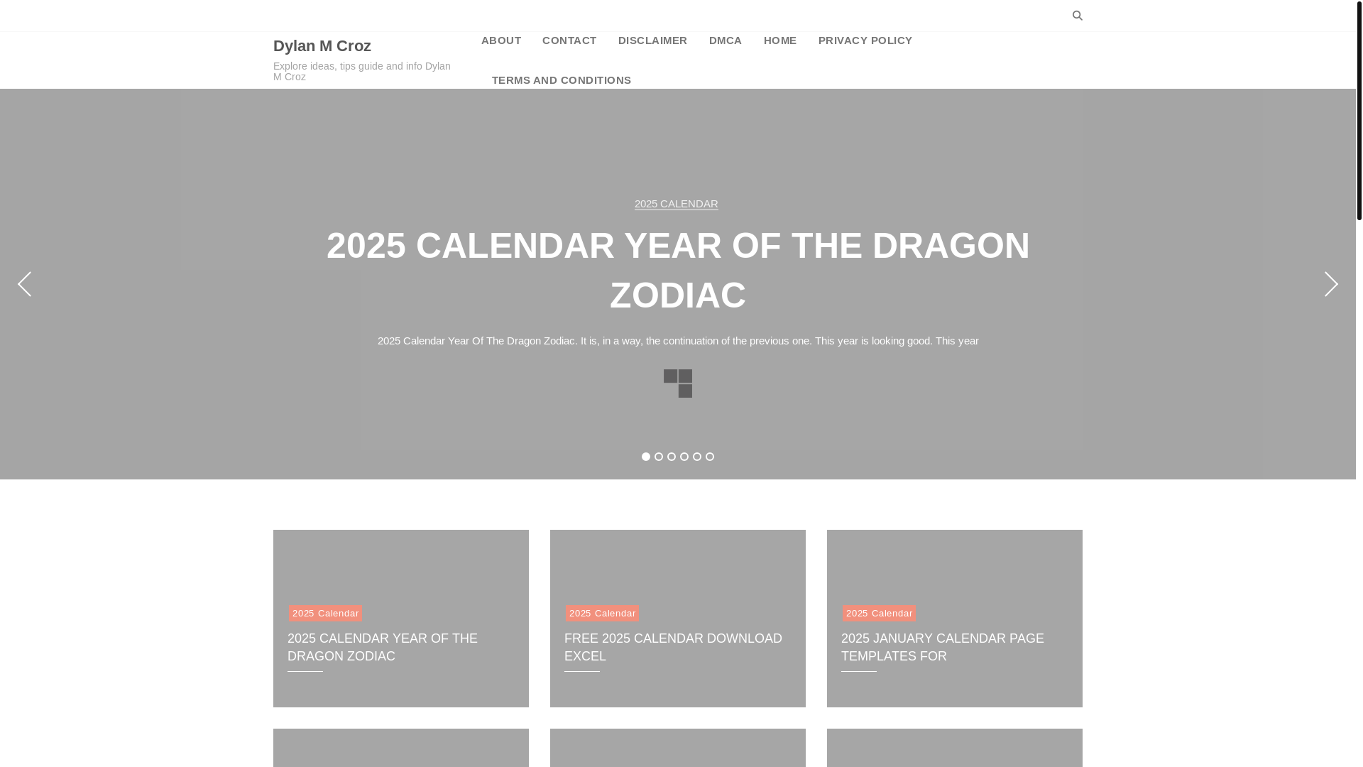 website screenshot of https://dylanmcroz.pages.dev/