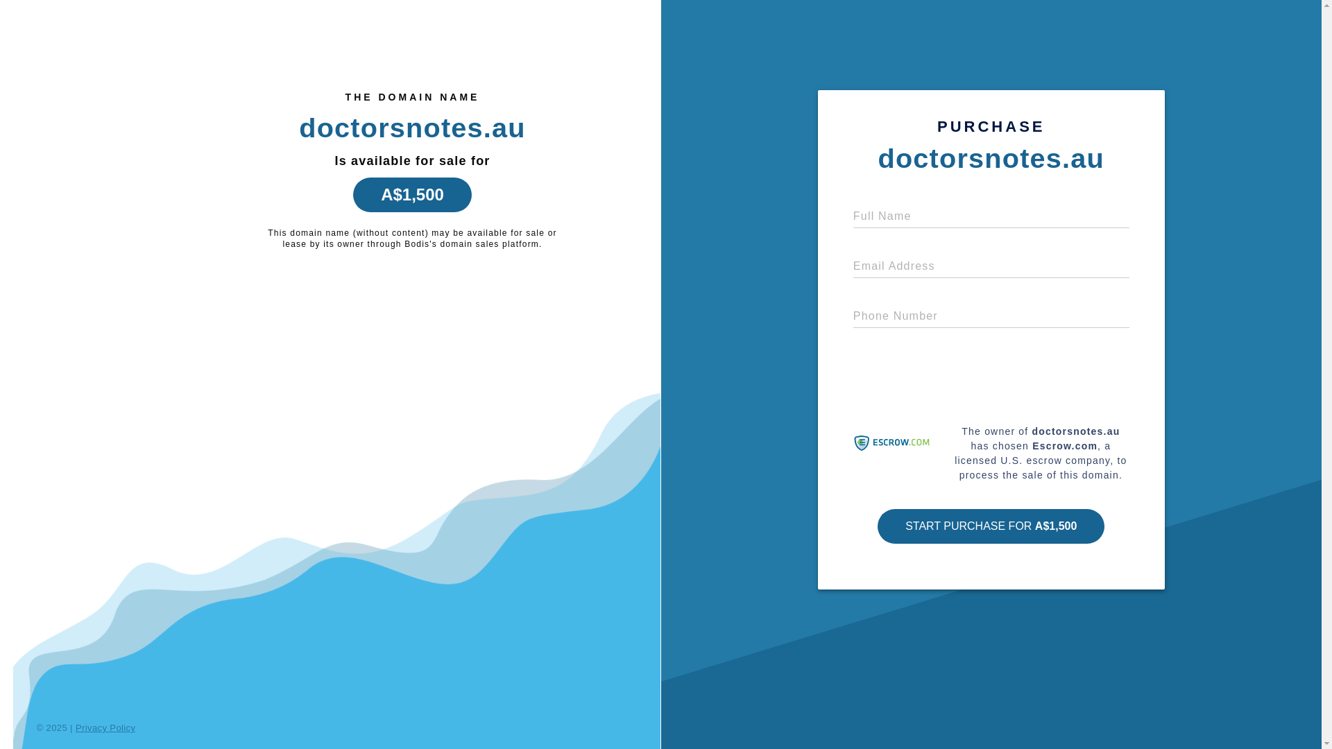 website screenshot of https://doctorsnotes.au/