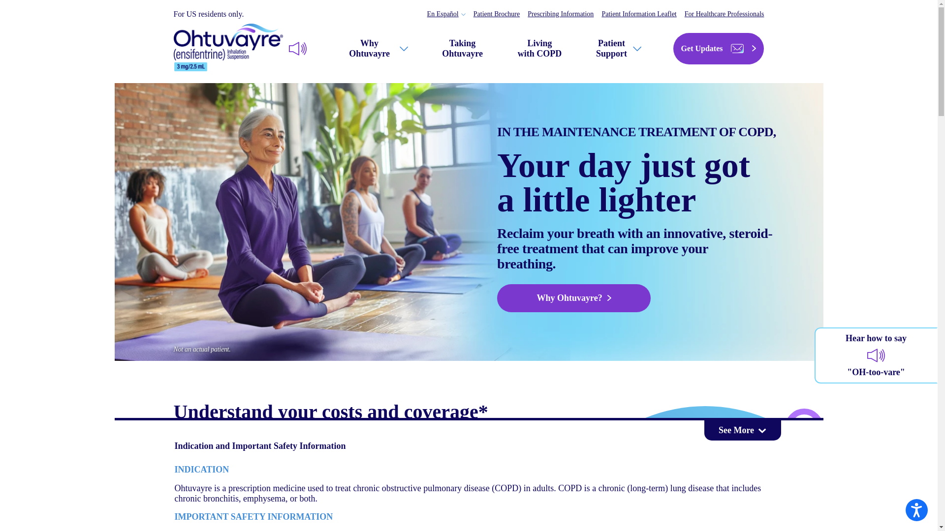 website screenshot of https://govayre.org/