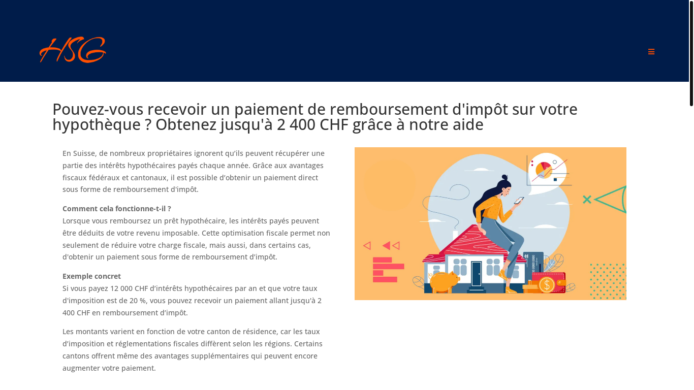 website screenshot of https://suisse-groupe.com/avantages/