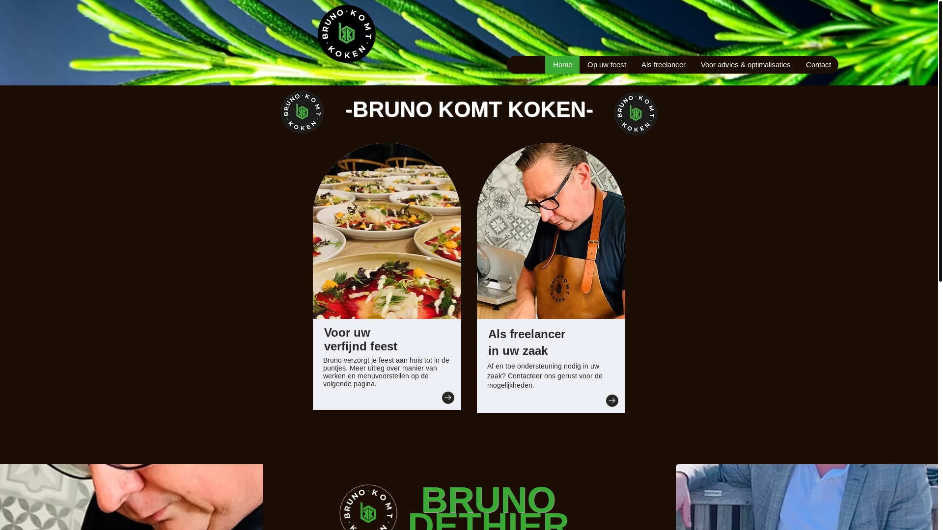 website screenshot of https://brunokomtkoken.com/