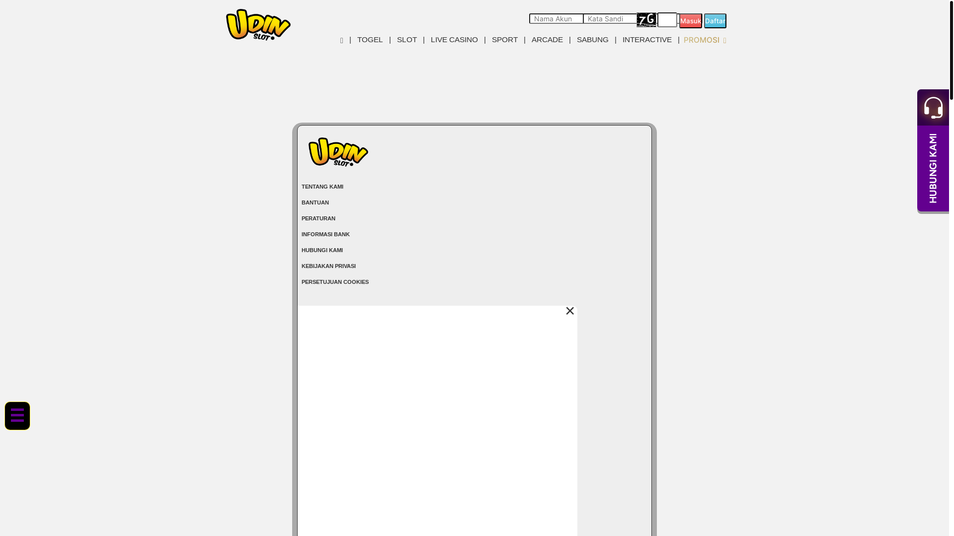website screenshot of https://kuatterusudin.icu/