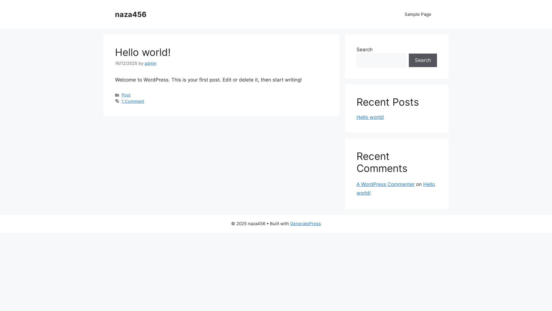 website screenshot of https://naza-456.com/