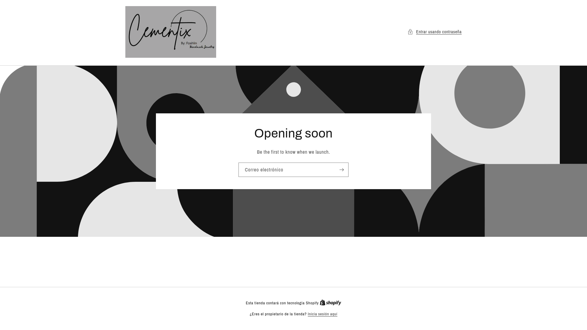website screenshot of https://cementixbyfashlin.com/