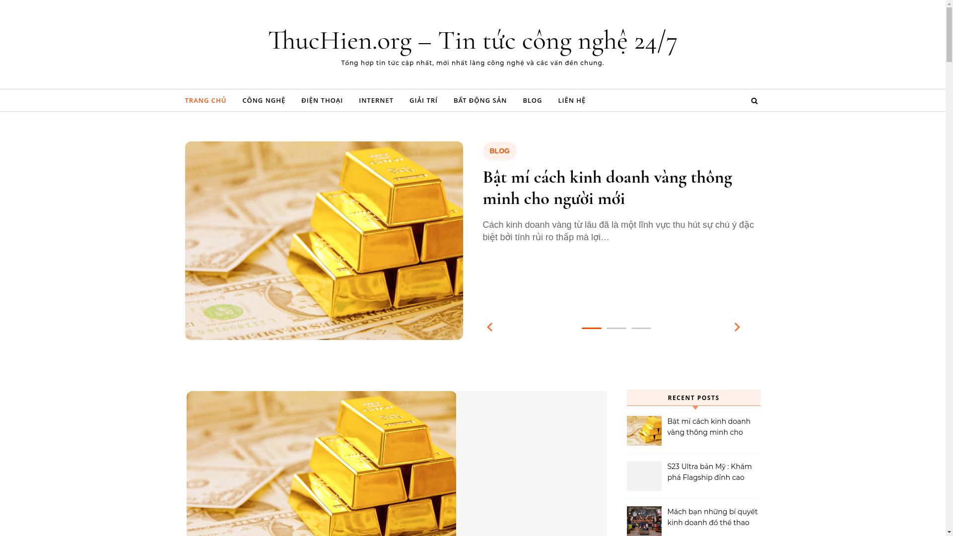 website screenshot of https://thuchien.org/
