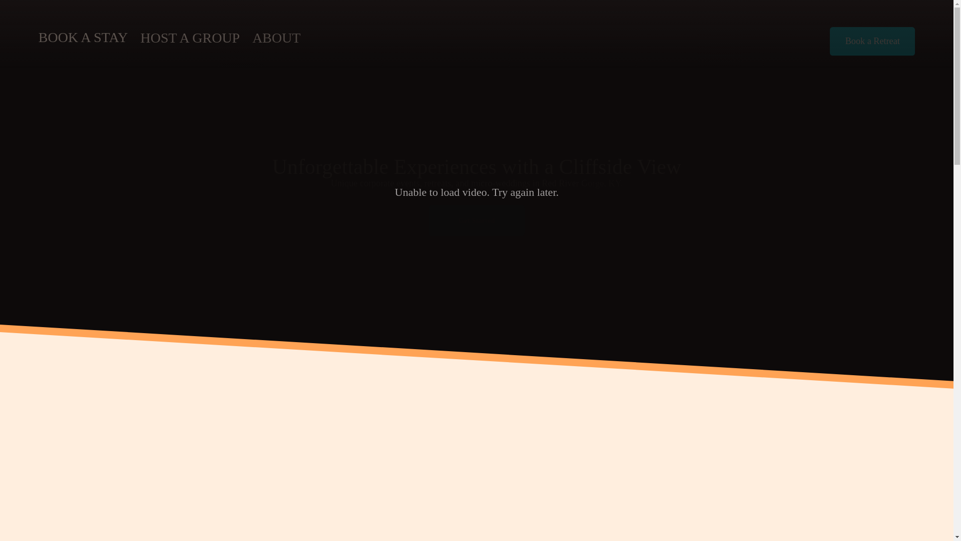 website screenshot of https://dlretreat.com/