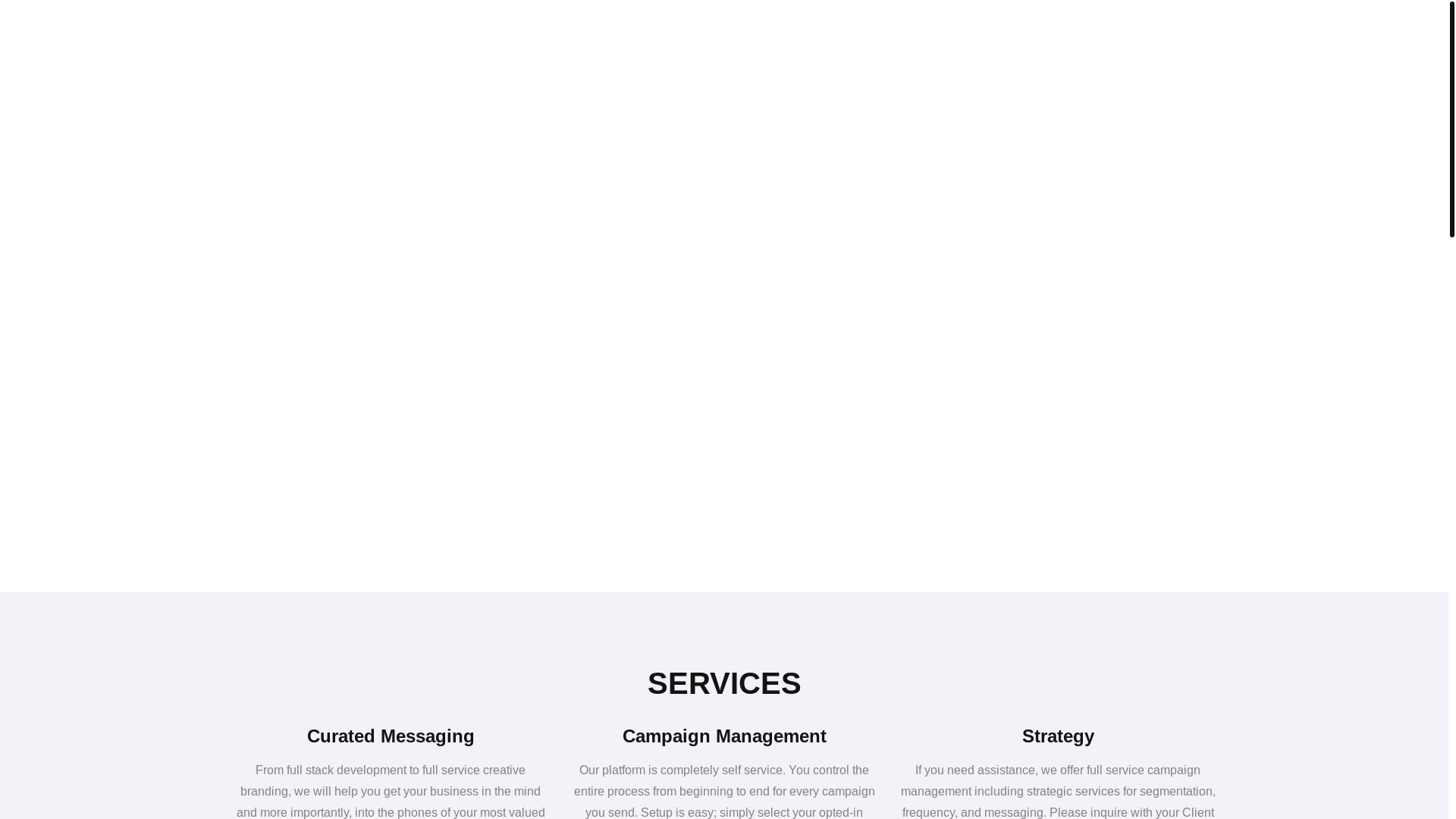 website screenshot of https://newhappycompanymsg.com/