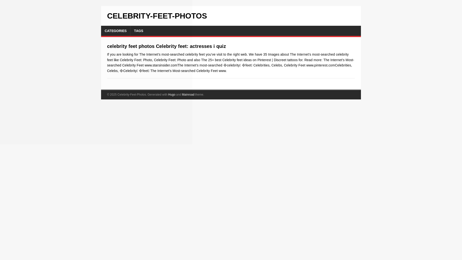 website screenshot of https://celebrity-feet-photos.pages.dev/