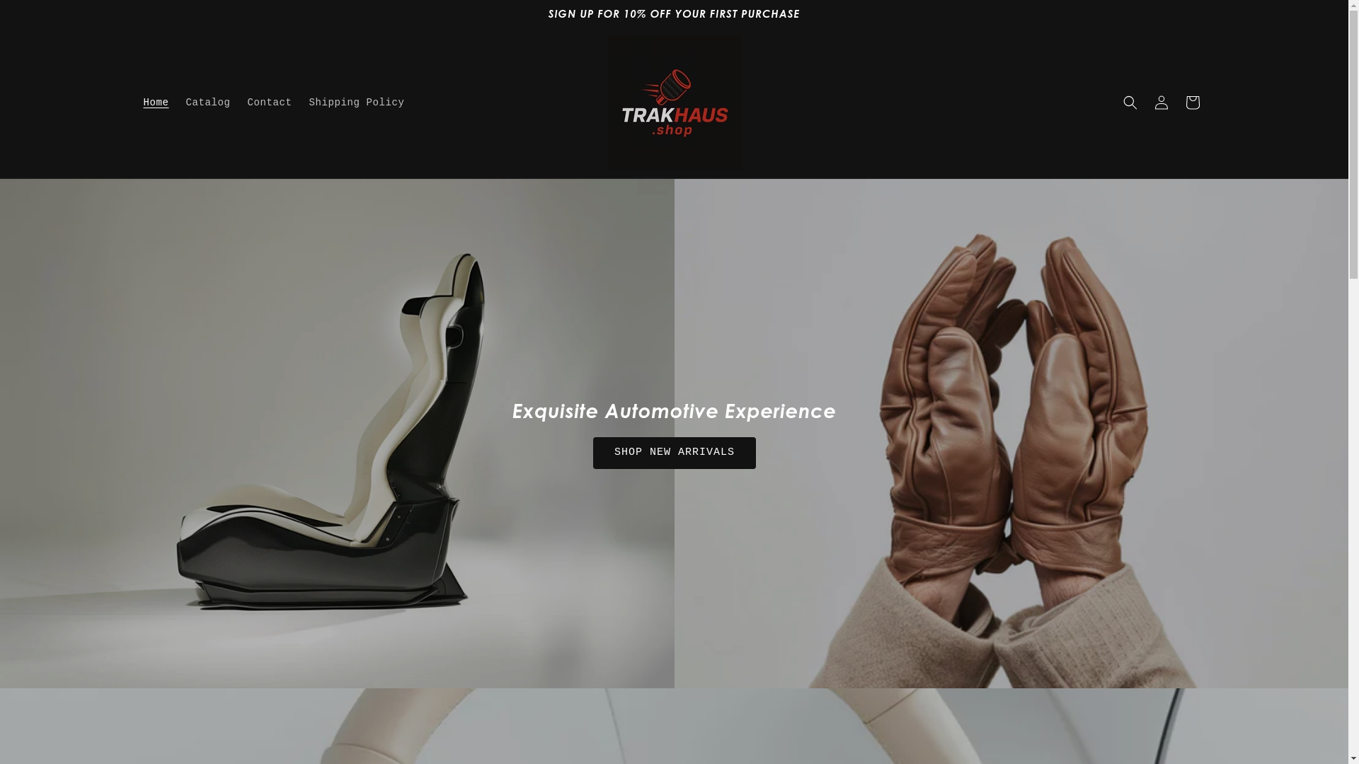 website screenshot of https://tunehaus.shop/