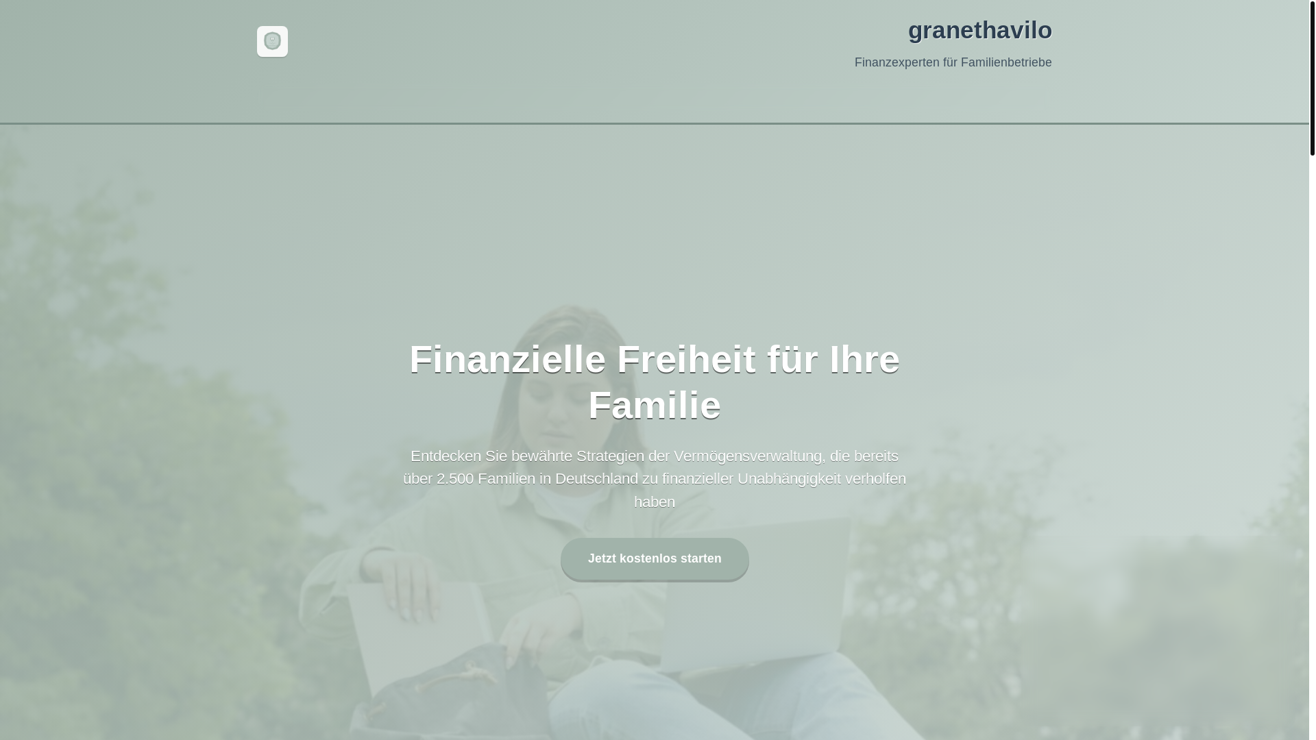 website screenshot of https://granethavilo.com/