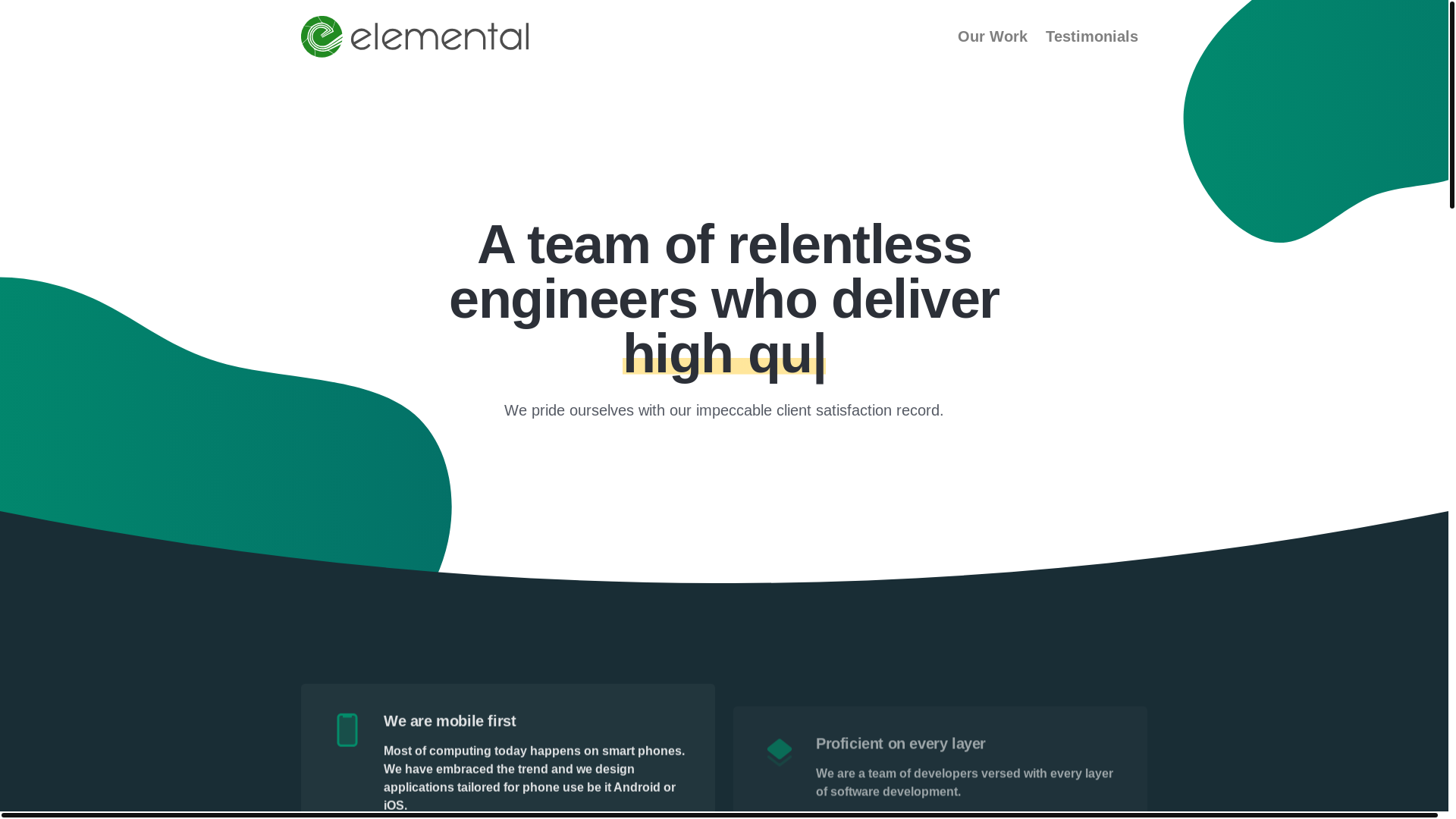 website screenshot of https://elemental-website-61m.pages.dev/
